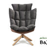 Кресло DС-1565C коричневый HE510-24B/серый