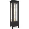 Витрина правая с зеркалом R Тесоро черная T601R/BL
