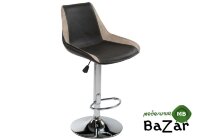 Барный стул Kozi черный / серый