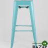 Стул барный TOLIX голубой матовый