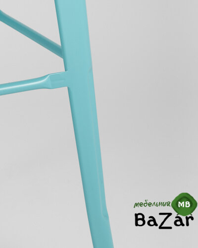 Стул барный TOLIX голубой матовый