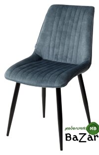 Стул REMI PK6015-15(VBP215) античный серо-зеленый, велюр 