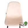 Стул BREEZE (mod. JSC-58) Велюр/металл creamy (кремовый) HLR 5 / черный