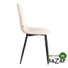 Стул BREEZE (mod. JSC-58) Велюр/металл creamy (кремовый) HLR 5 / черный