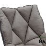 Кресло DС-1565D серый HE510-23B/ноги металл