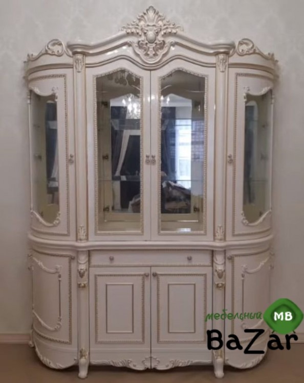 Витрина 4-х дв. Джоконда крем (А) 