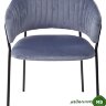 Стул GEMMA грозовое небо, велюр G062-85 