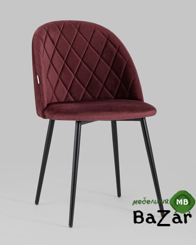 Стул Марсель велюр винный Стул Марсель велюр винный