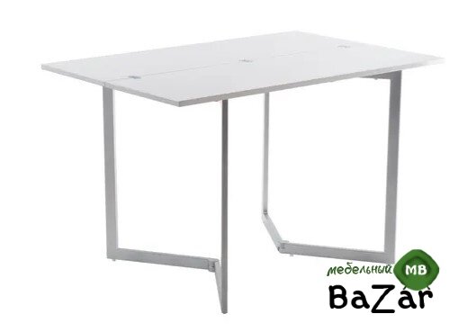 Стол обеденный - консоль B2238-1 мат, белый структурированный ME005-1