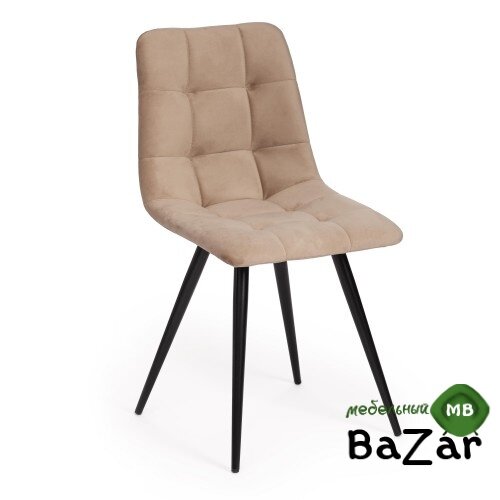 Стул CHILLY (mod. 7095-1) бежевый barkhat 5/черный