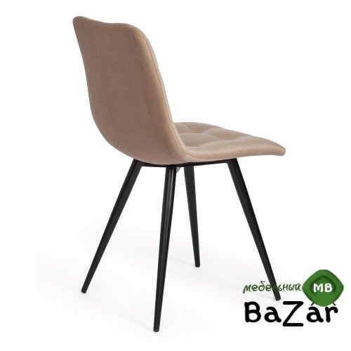 Стул CHILLY (mod. 7095-1) бежевый barkhat 5/черный
