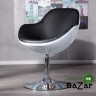 Барное кресло ZC-080 Ego белое с черным