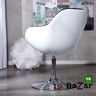 Барное кресло ZC-080 Ego белое с черным