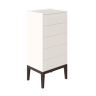 Комод высокий 5 ящиков MRS315W Белый