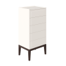 Комод высокий 5 ящиков MRS315W Белый