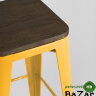 Стул барный TOLIX WOOD желтый