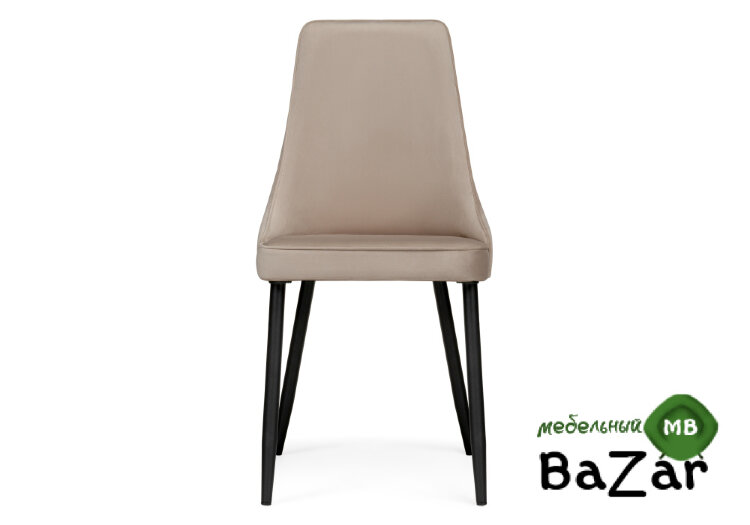 Стул Лана бежевый / черный Стул Лана бежевый / черный