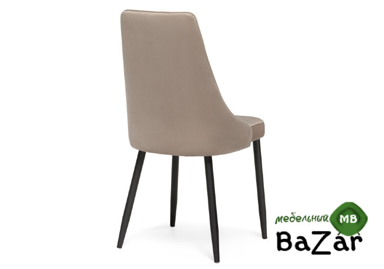Стул Лана бежевый / черный Стул Лана бежевый / черный