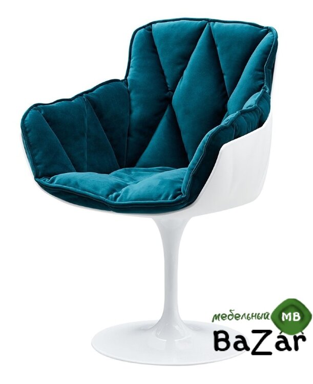 Кресло DС-1571D Marin blue fabric 7033-29