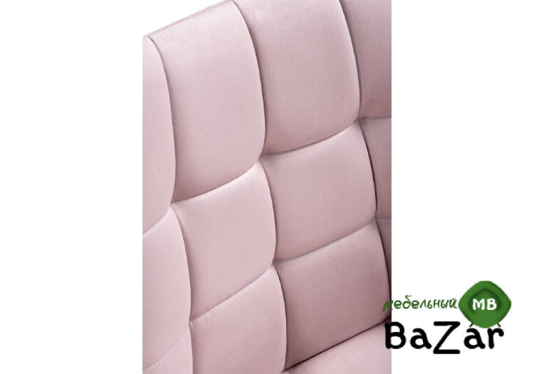 Барный стул Алст розовый / белый