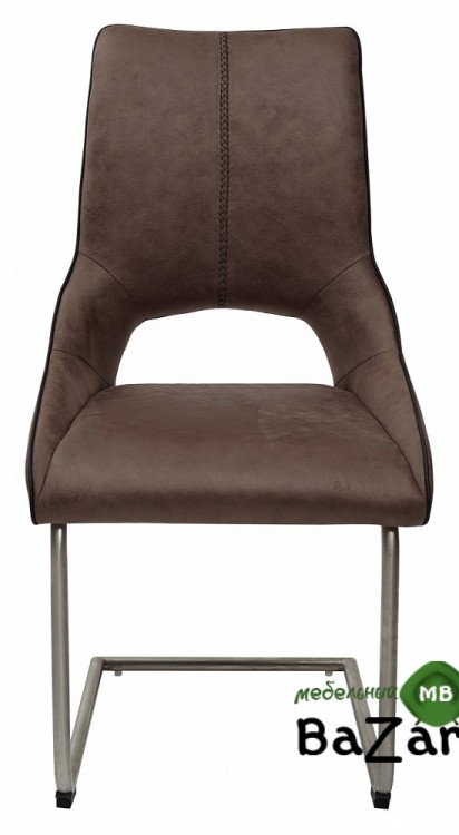 Стул SPLIT коричневый, ткань