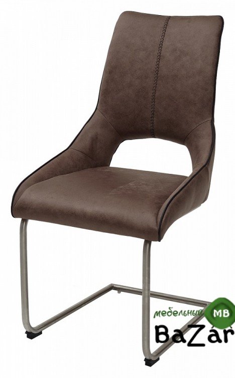 Стул SPLIT коричневый, ткань