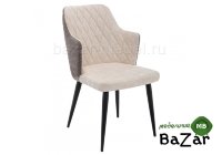 Стул Velen dark brown / beige fabric