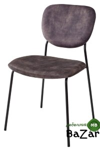 Стул CONVERS античный серый, велюр 