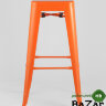 Стул барный TOLIX оранжевый глянцевый