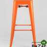 Стул барный TOLIX оранжевый глянцевый