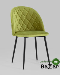 Стул Марсель велюр оливковый Стул Марсель велюр оливковый