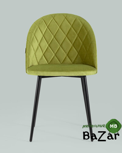 Стул Марсель велюр оливковый Стул Марсель велюр оливковый