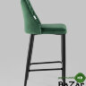 Стул полубарный Диего велюр зеленый