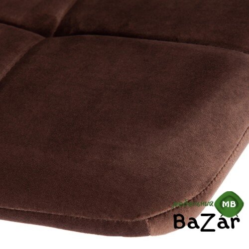 Стул CHILLY (mod. 7095-1) коричневый barkhat 12/белый