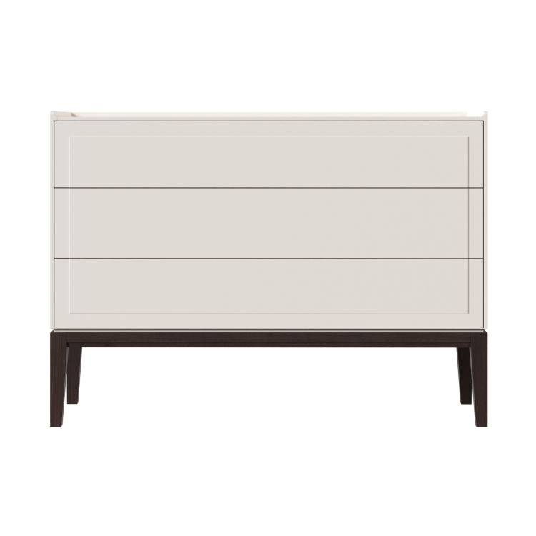 Комод 3 ящика MRS401W Белый