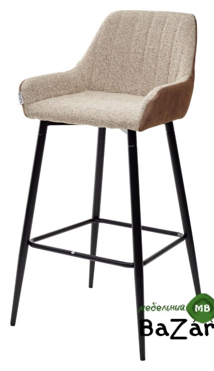 Барный стул PUNCH бежевый меланж FC-05/ MF-05