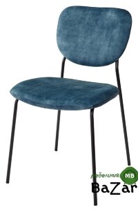 Стул CONVERS античный синий, велюр Стул CONVERS античный синий, велюр