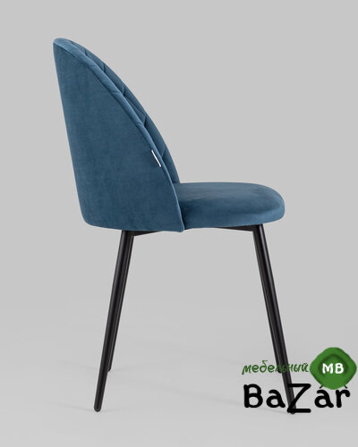 Стул Марсель велюр пыльно-синий Стул Марсель велюр пыльно-синий