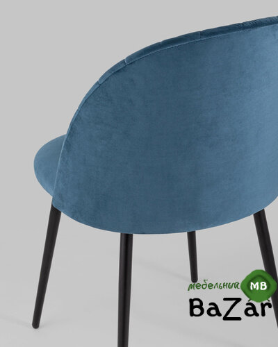 Стул Марсель велюр пыльно-синий Стул Марсель велюр пыльно-синий