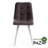 Стул CHILLY (mod. 7095-1) серый barkhat 26/белый