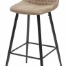 Барный стул LION BAR PK-01 серо-коричневый, ткань микрофибра PK-01