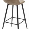 Барный стул LION BAR PK-01 серо-коричневый, ткань микрофибра PK-01