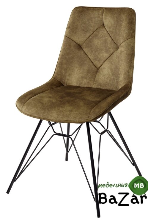 Стул MARBELLA PK6015-13 (VBP213) античный олива, велюр