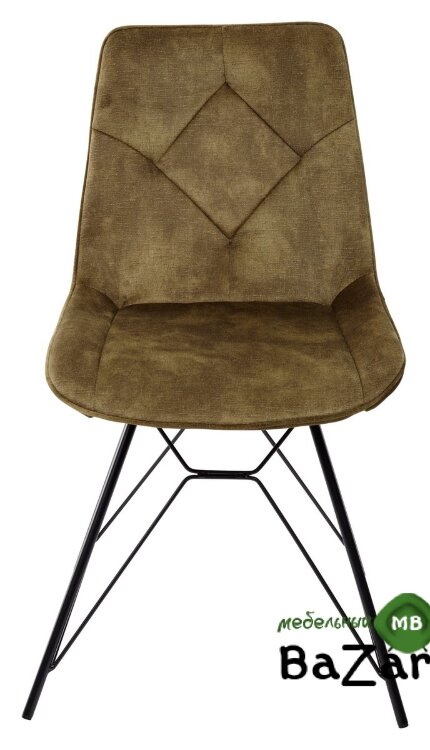 Стул MARBELLA PK6015-13 (VBP213) античный олива, велюр