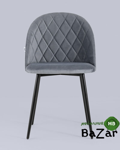 Стул Марсель велюр серый Стул Марсель велюр серый