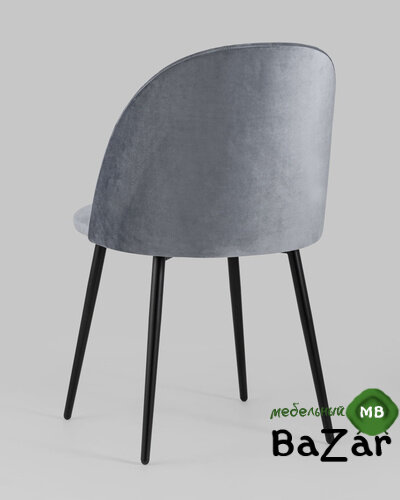 Стул Марсель велюр серый Стул Марсель велюр серый