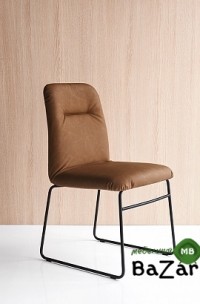 Стул GRETA CB/1904-V MET.P15 MATT BLACK/ VINTAGE S0C EBONY