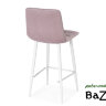 Барный стул Чилли К розовый / белый