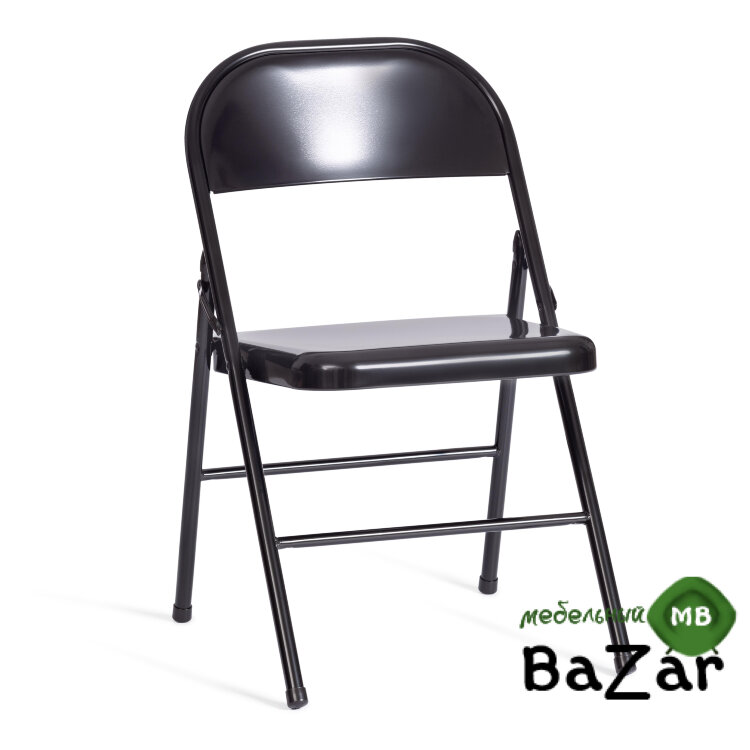 Стул складной FOLDER (mod. 3023(II)) металлический (Black)
