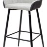 Барный стул PUNCH светло-серый меланж FC-01/ экокожа антрацит RU-08
